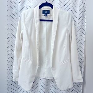 H&M I US 8 I White womans Blazer